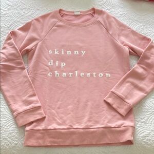 Skinny Dip Charleston Pink Sweatshirt